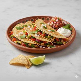 Quesadilla Vegetarianas (3 Uds.)