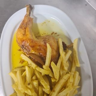 Pollo ala cerbeza