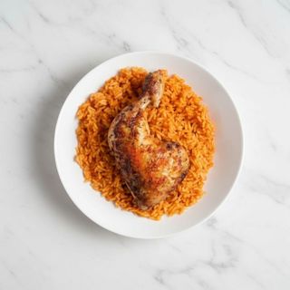 Jollof Rice And 1 Chicken