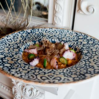 Arroz Cremoso De Pulpo Y Calamares