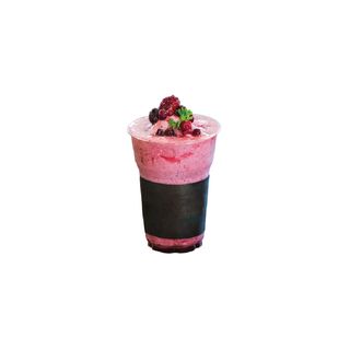 Frappé café de frutos rojos
