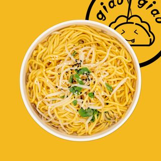 Pasta con cipollotti e olio aromatizzato（contiene semi di sesamo）