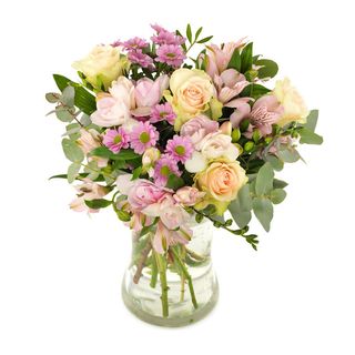 Buchet 11 fire flori pastelate