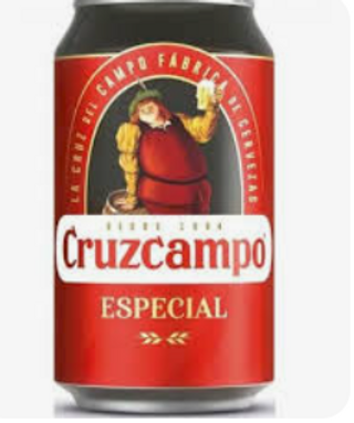 Cerveza Cruzcampo 330 Ml.
