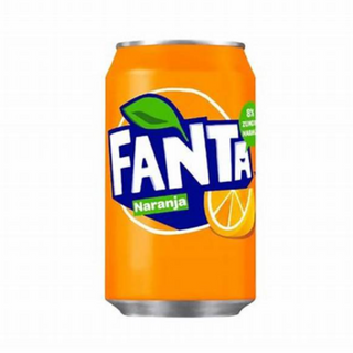 Fanta Naranja lata 330ml.