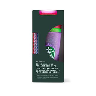 Reusable Cold Cup Glitter Set/5 24oz