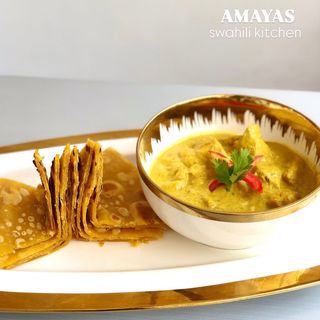 Coconut  Beef Curry with 2 Pcs Chapati.