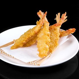 Tempura di gamberi