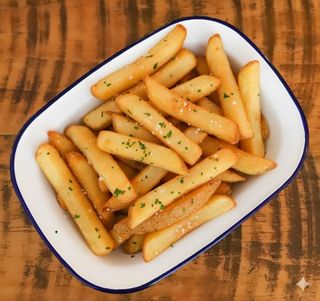 Patatas fritas caseras