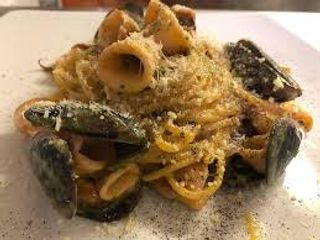 Spaghetti Carbonara di mare