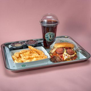  MENU LE DOUBLE PEPPERONI 