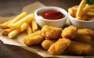 Papas Y Nuggets