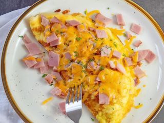 Omelette Dinde Fumée
