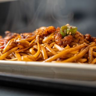 Bokkeum Noodle Shrimp