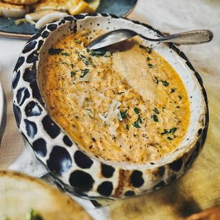 Risotto De Sémola Con Boletus Y Trufa (Ración)