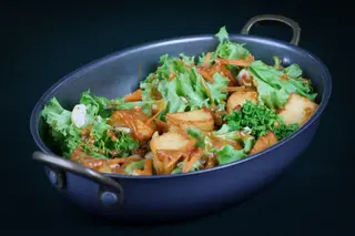Halloumi salad