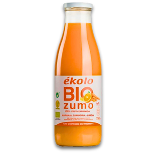  Zumo de Naranjas exprimidas y zanahoria 100% ecológico 750ml