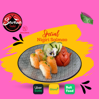 Niguiri Salmao 4 Unidades