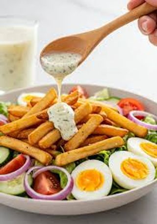 Salade + Frites + 2 Pains