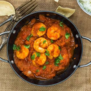 Tikka Masala de langostino