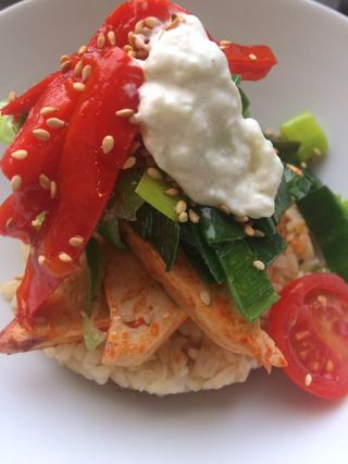 Tofú Assado à Italiana