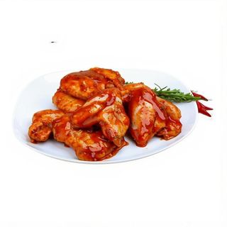 pollo con salsa picante