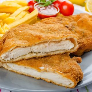 Pechuga De Pollo Rebozada