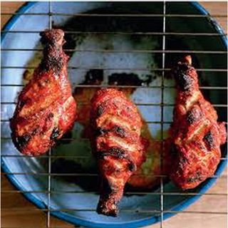 4 Pieces Of Tandoori Chicken + Chips