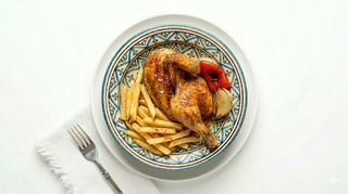 Plato De 1/2 Pollo