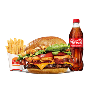 Steakhouse com Aros de Cebola Menu Grande