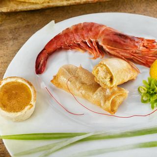 Crepes Puerros Y Gambas (3 Uds.)