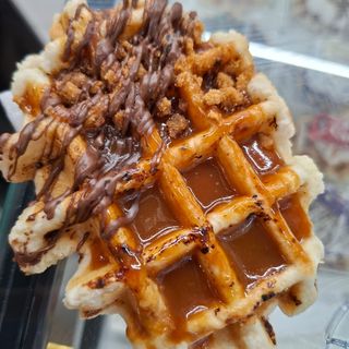 Gaufre Sous Caramel