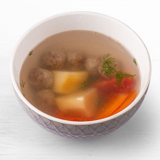 Суп с фрикадельками