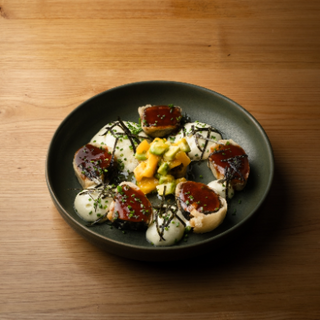 Tataki de atún Balfegó en tempura