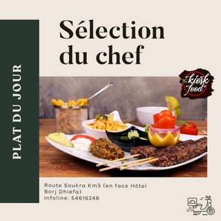 Plat Kabeb - 3 Pièces