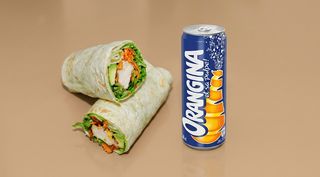 Wrap Poulet Pané + Orangina