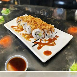 Roll Xinesa Con Cebolla Seca