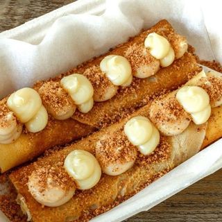 CREPE COM TOPPING GELADO