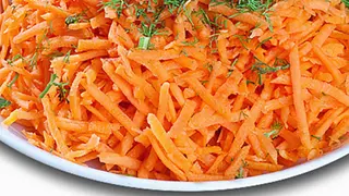 Салата с моркови