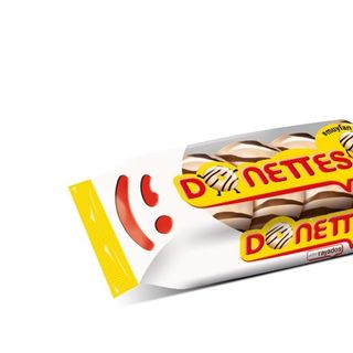 Bolo Donettes Rayados 4 Un 84 gr