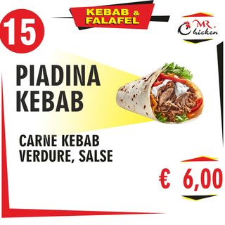 Piadina kebab 