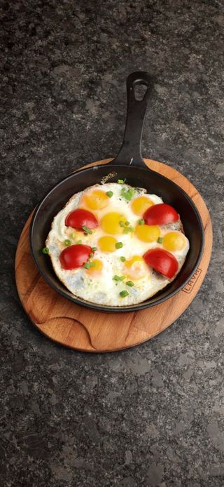 გლაზუნია მწყერის კვერცხით 