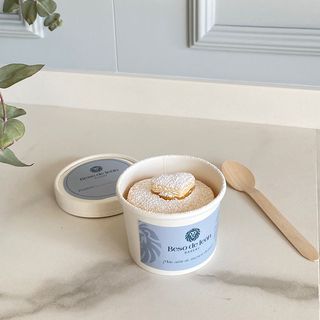 Vasito De Alfajor con Manjar Lúcuma