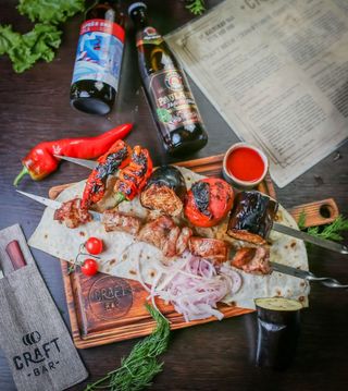 Шашлык из мякоти баранины