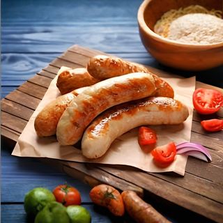 Куриные колбаски на гриле