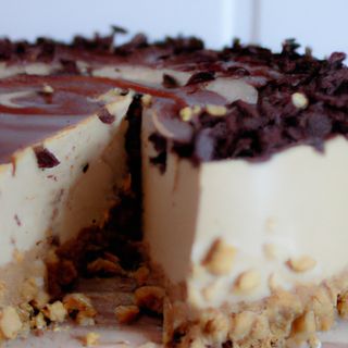 Tarta de tres chocolates