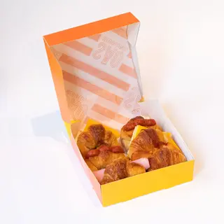 Caja de 6 medialunas rellenas saladas