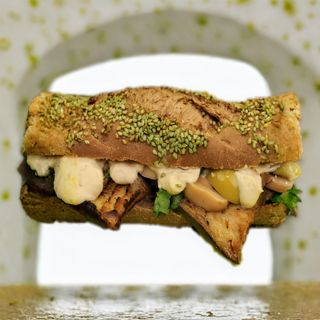 Entrepà Wasabi d'Hummus