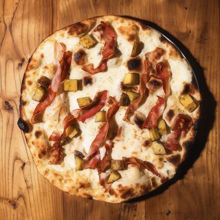 PATATE PROVOLA E PANCETTA