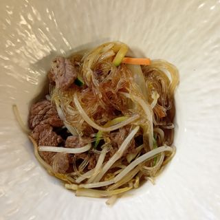 K12. spaghetti di soia con manzo 